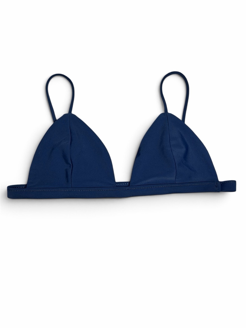 Jade Swim VIA Bikini Top in navy